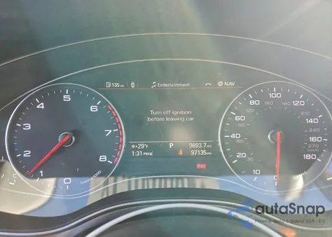 2014 Audi A6 Premium Plus z USA, uszkodzony, nr VIN WAUGFAFC7EN117425